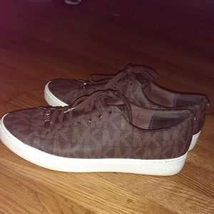 Michael Kors leather sneakers